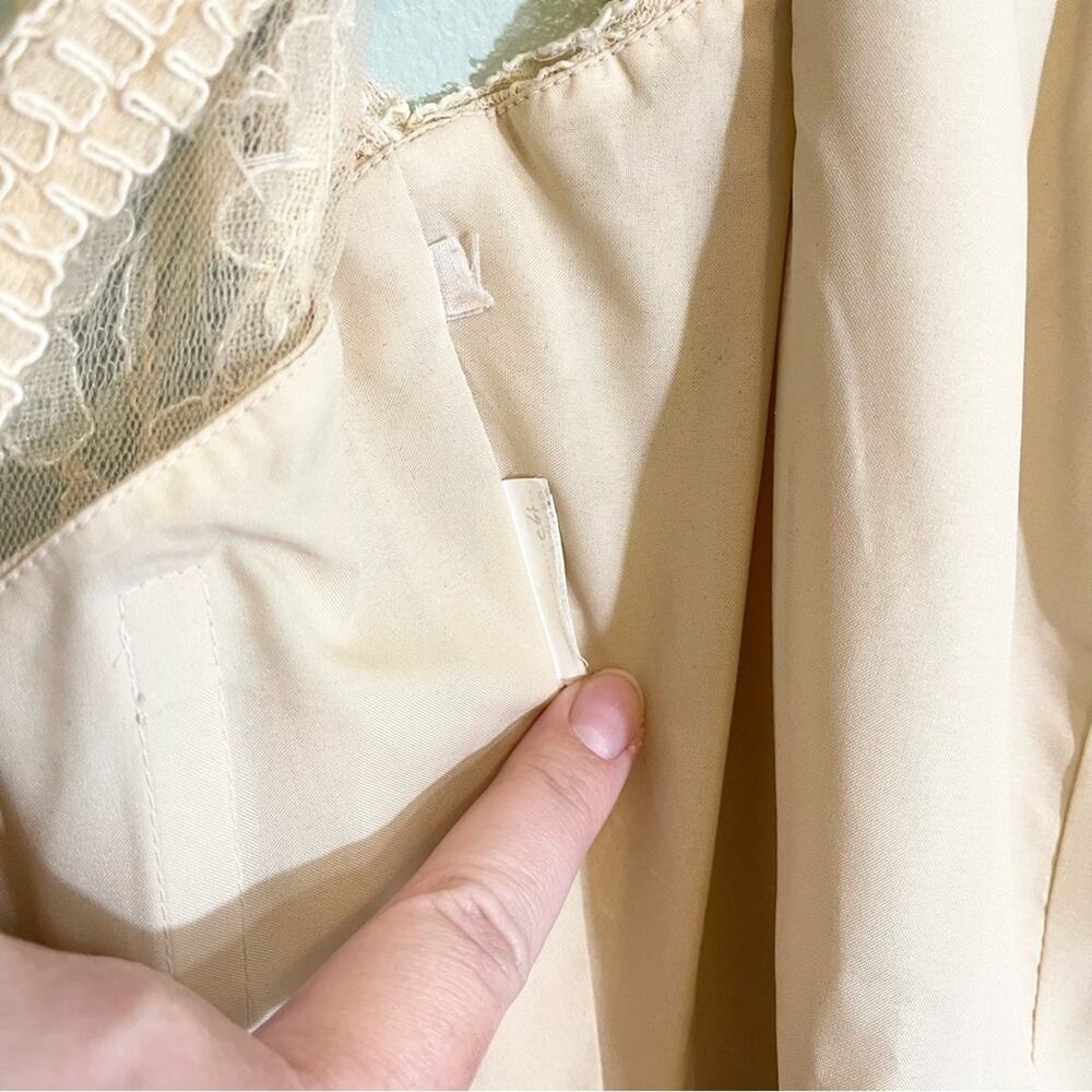 Mori Lee Lace‎ Bridesmaid Dress Cream - Picture 8 of 16